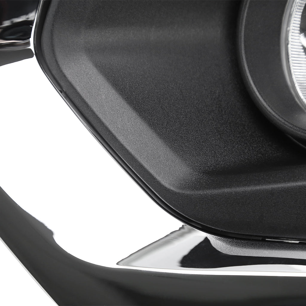 2018-2021 Chevrolet Traverse Fog Lights Kit (Chrome Housing/Clear Lens)