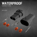 Universal 10' 12 Gauge Fog Lights Wiring Harness w/ 2 Connectors