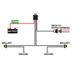 Universal Xenon/HID Conversion Wiring Kit