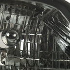1997-2004 Ford F-150/Expedition Factory Style Headlights w/ SMD LED Light Strip (Chrome Housing/Smoked Lens)