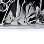 1998-2000 Ford Ranger Factory Style Headlights (Chrome Housing/Clear Lens)