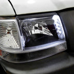 1998-2000 Ford Ranger Factory Style Headlights (Matte Black Housing/Clear Lens)