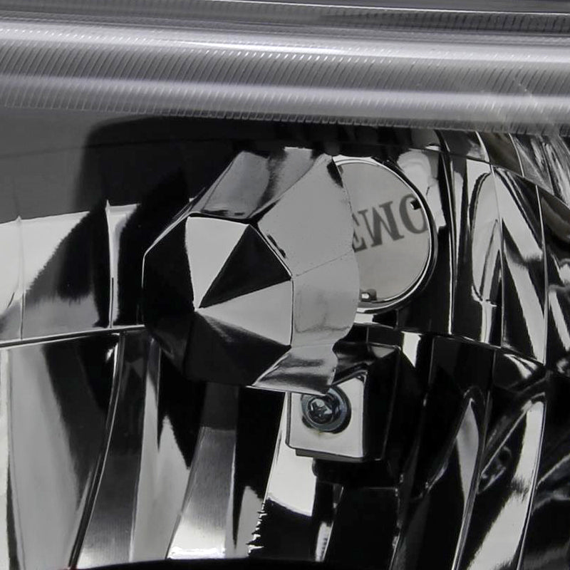 1998-2000 Ford Ranger Factory Style Headlights (Matte Black Housing/Clear Lens)