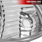 1998-2004 Chevrolet S10/Blazer Factory Style Headlights (Chrome Housing/Clear Lens)