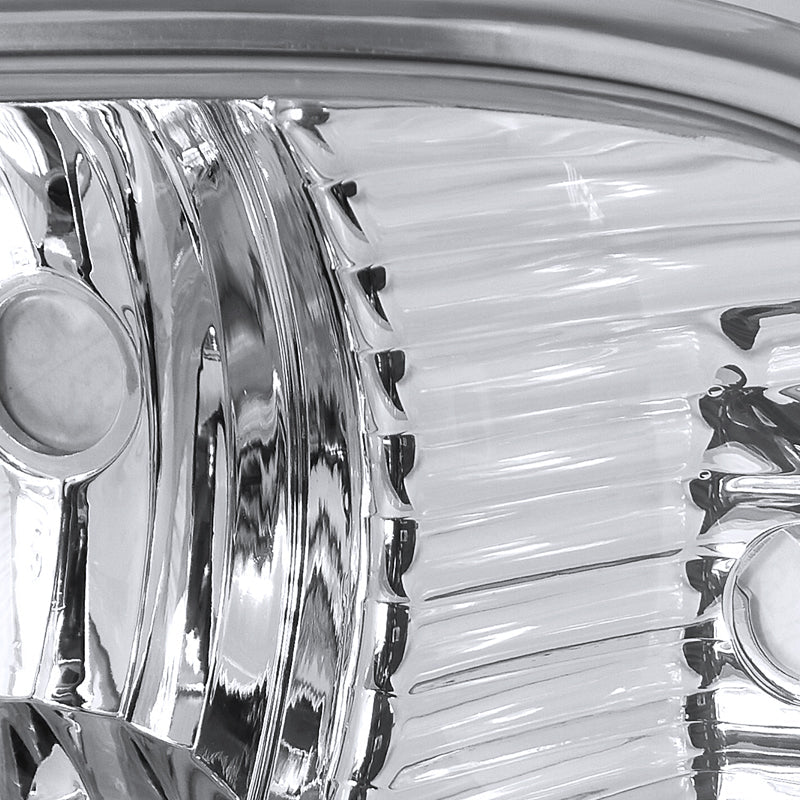 1998-2004 Chevrolet S10/Blazer Factory Style Headlights (Chrome Housing/Clear Lens)