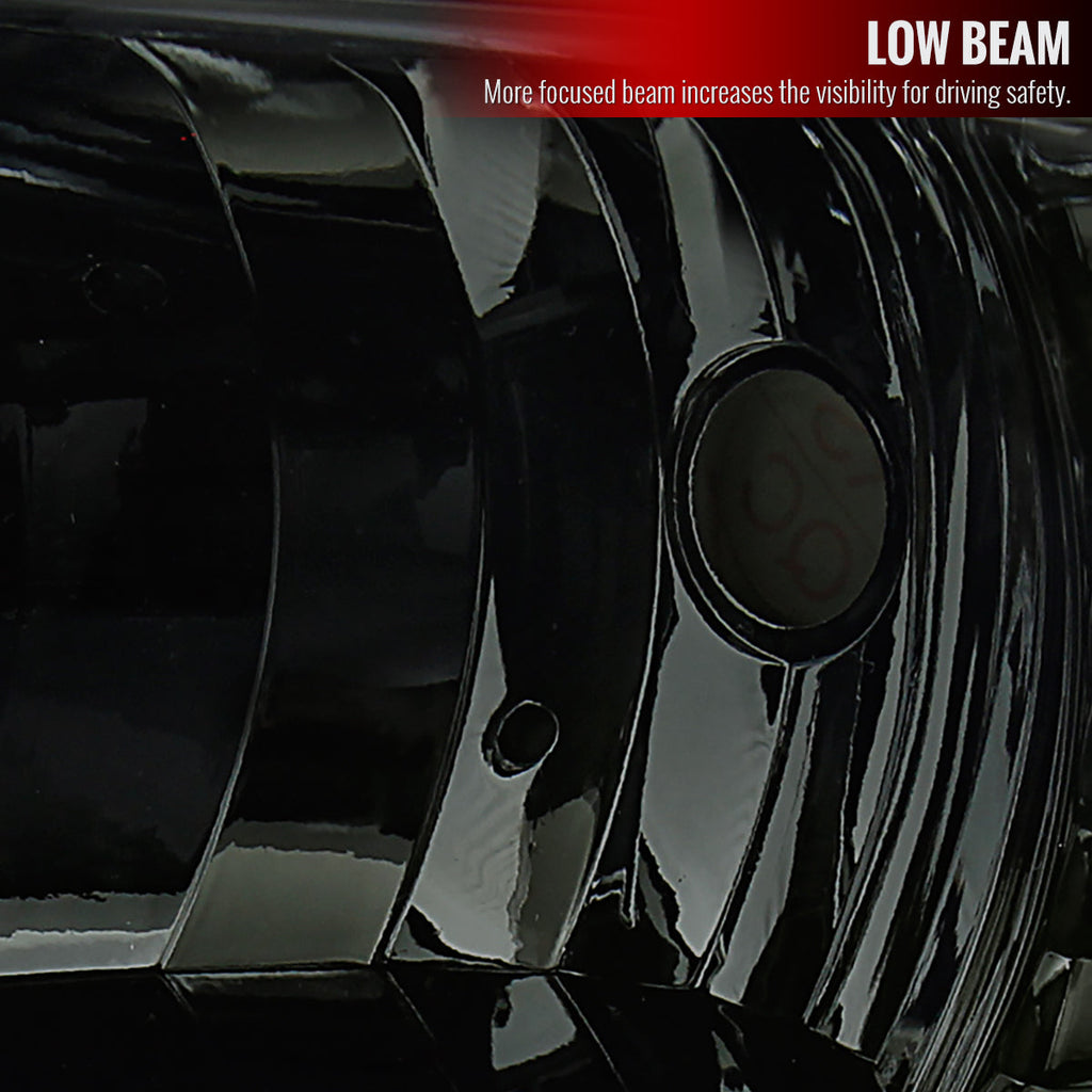 1998-2004 Chevrolet S10/Blazer Factory Style Headlights (Chrome Housing/Smoked Lens)