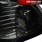 1998-2004 Chevrolet S10/Blazer Factory Style Headlights (Chrome Housing/Smoked Lens)