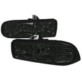 1998-2004 Chevrolet S10/Blazer Factory Style Headlights (Chrome Housing/Smoked Lens)