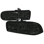 1998-2004 Chevrolet S10/Blazer Factory Style Headlights (Chrome Housing/Smoked Lens)