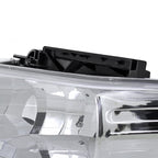 1999-2006 Chevrolet Silverado/Tahoe/Suburban Factory Style Headlights (Chrome Housing/Clear Lens)