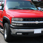 1999-2006 Chevrolet Silverado/Tahoe/Suburban Factory Style Headlights (Chrome Housing/Clear Lens)