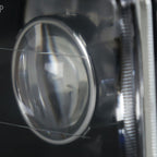Universal 4"x6" H4 Projector Headlights (Matte Black Housing/Glass Lens)
