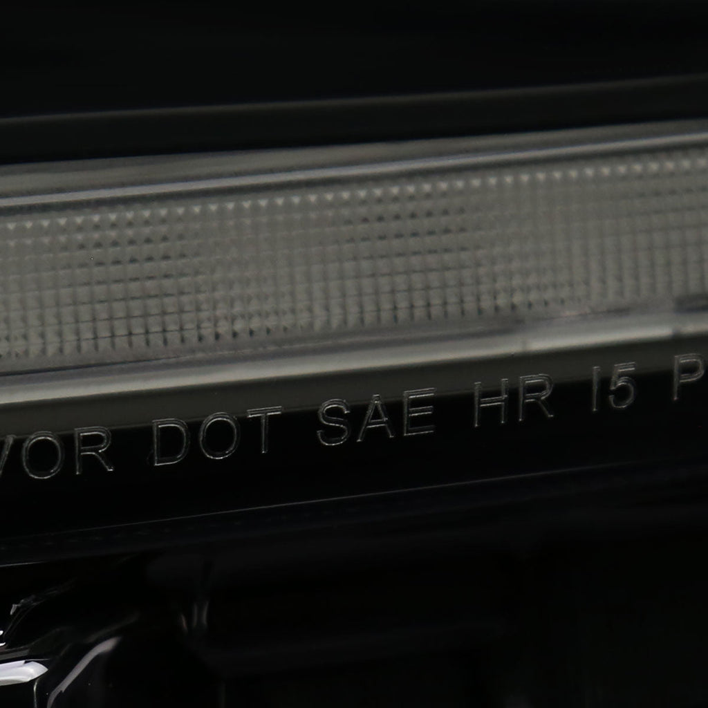 2019-2022 Ford Ranger Switchback Sequential LED Bar Projector Headlights (Matte Black Housing/Smoked Lens)