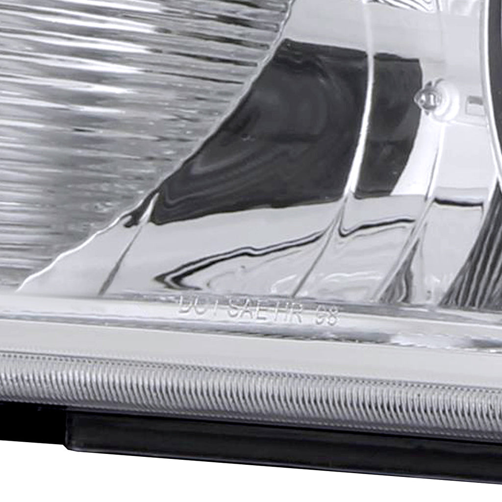 1998-2000 Ford Ranger Halo Projector Headlights (Chrome Housing/Clear Lens)