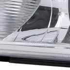 1998-2000 Ford Ranger Halo Projector Headlights (Chrome Housing/Clear Lens)