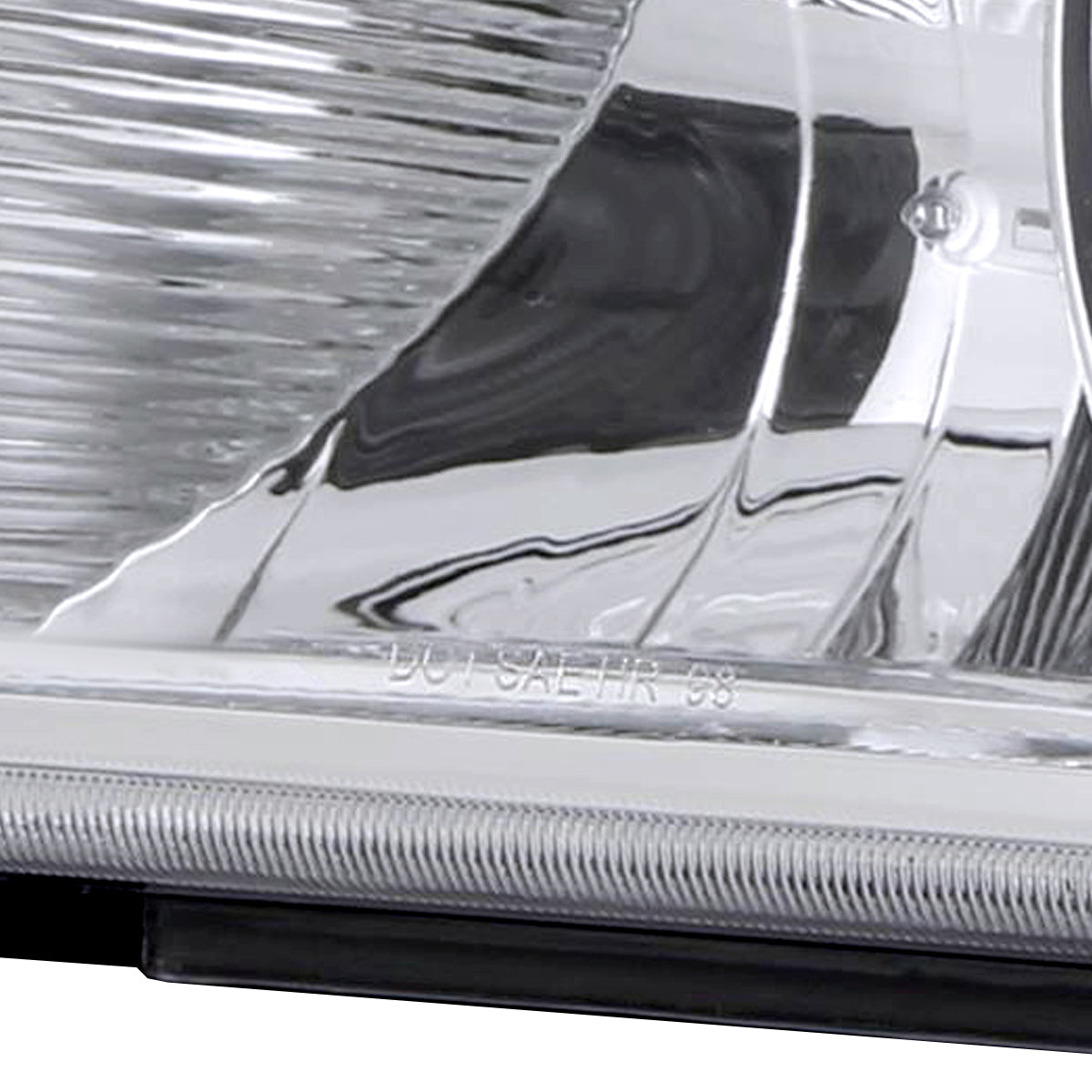 1998-2000 Ford Ranger Halo Projector Headlights (Chrome Housing/Clear Lens)