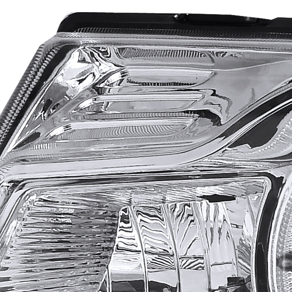 1998-2000 Ford Ranger Halo Projector Headlights (Chrome Housing/Clear Lens)