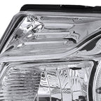 1998-2000 Ford Ranger Halo Projector Headlights (Chrome Housing/Clear Lens)