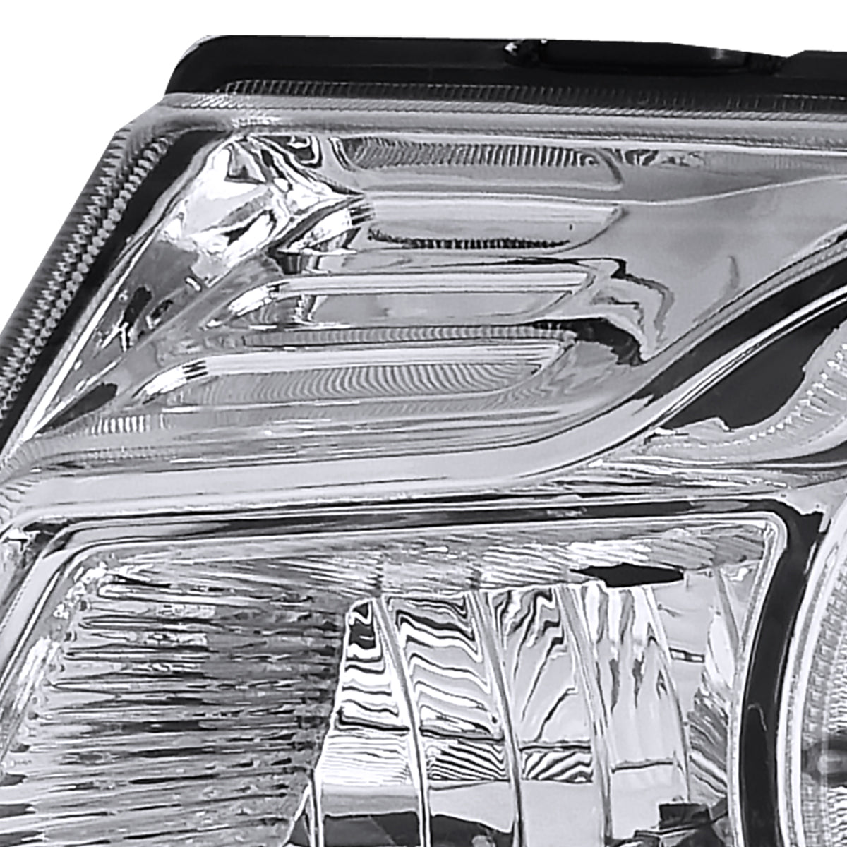 1998-2000 Ford Ranger Halo Projector Headlights (Chrome Housing/Clear Lens)