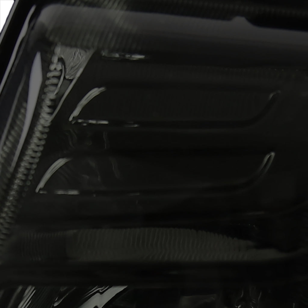 1998-2000 Ford Ranger Halo Projector Headlights (Chrome Housing/Smoked Lens)