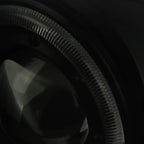 1998-2000 Ford Ranger Halo Projector Headlights (Black Housing/Smoked Lens)