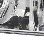 1999-2002 Chevrolet Silverado/ 2000-2006 Tahoe Suburban Dual Halo Projector Headlights (Chrome Housing/Clear Lens)