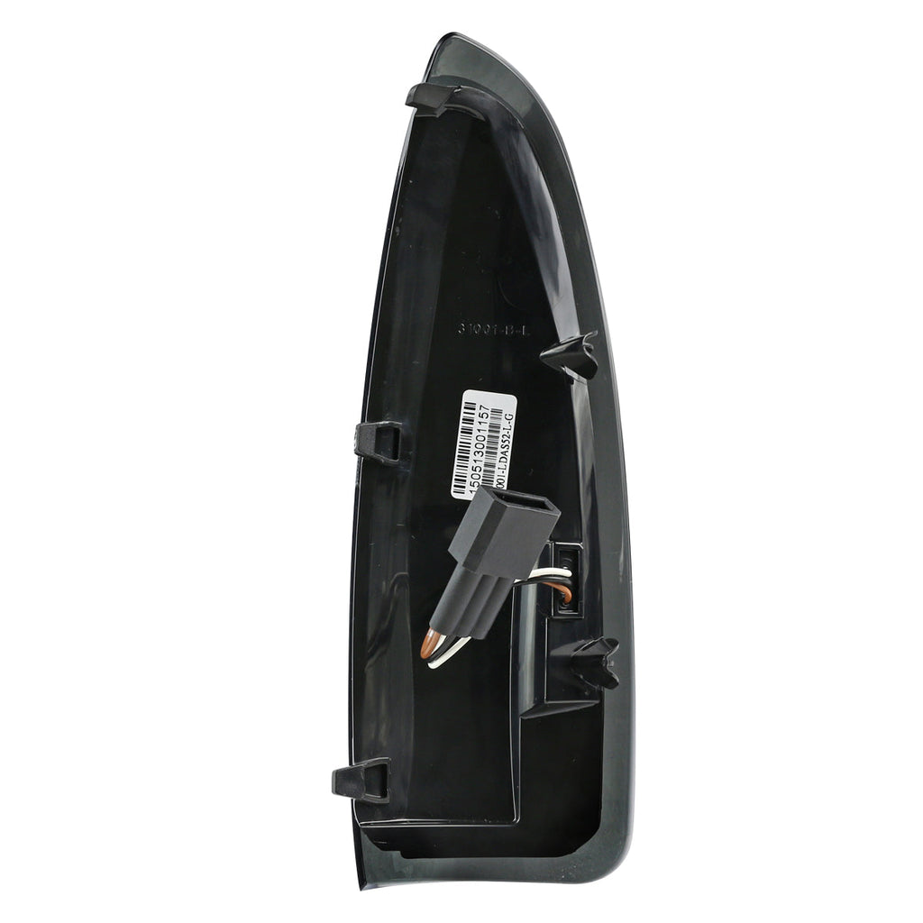 1997-2007 Ford F-250/F-350/F-450/F-550/F-650 LED Towing Side Mirror Lights (Chrome Housing/Smoked Lens)