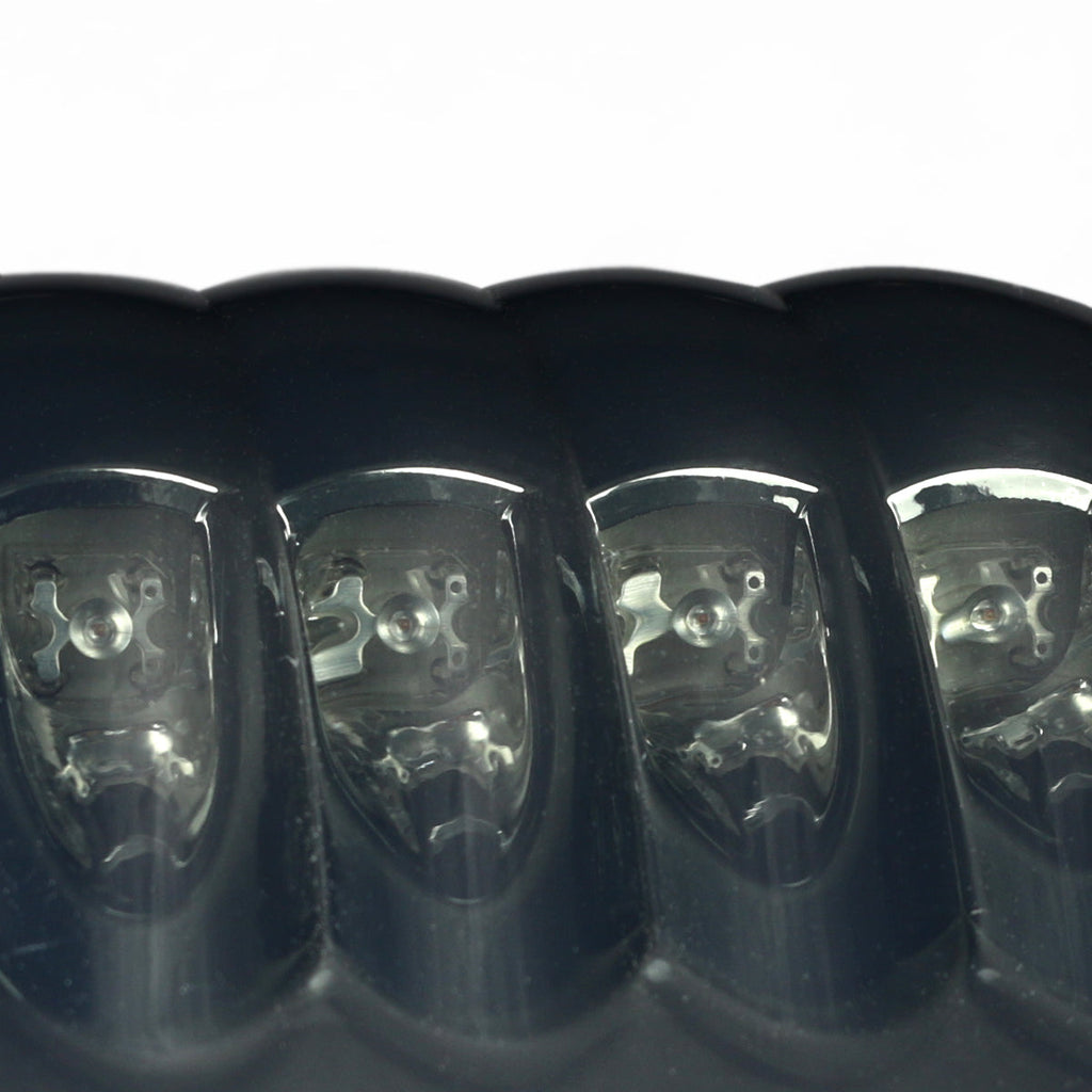 2008-2016 Ford F-250/F-350/F-450/F-550/F-650 LED Towing Side Mirror Lights (Chrome Housing/Smoked Lens)
