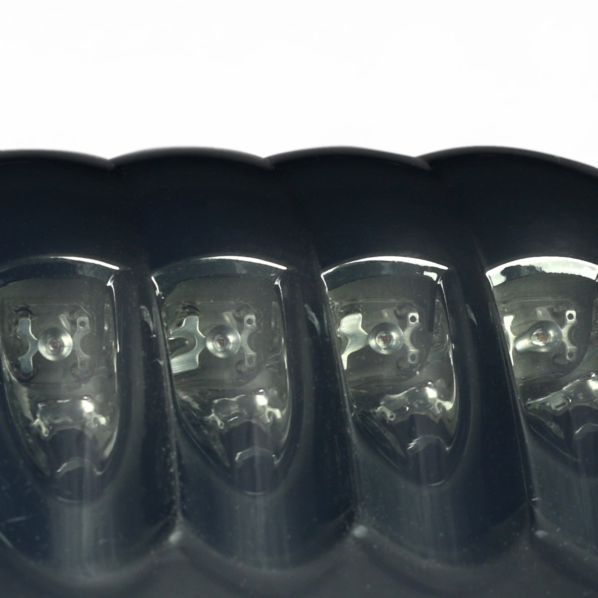 2008-2016 Ford F-250/F-350/F-450/F-550/F-650 LED Towing Side Mirror Lights (Chrome Housing/Smoked Lens)