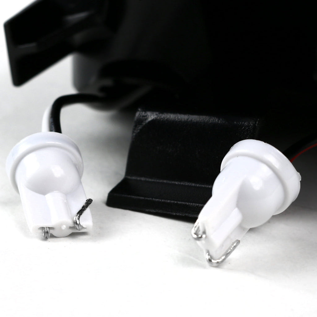 2008-2016 Ford F-250/F-350/F-450/F-550/F-650 LED Towing Side Mirror Lights (Chrome Housing/Smoked Lens)