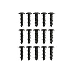 Universal Matte Black Polypropylene 3PC Bumper Lip