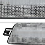 2014-2022 Porsche Macan Front Bumper LED Side Marker Turn Signal Lights (Chrome Housing / Clear Lens)