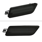 2014-2022 Porsche Macan Front Bumper LED Side Marker Turn Signal Lights (Chrome Housing / Smoked Lens)