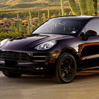 2014-2022 Porsche Macan Front Bumper LED Side Marker Turn Signal Lights (Chrome Housing / Smoked Lens)