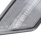 2019-2021 Ford Ranger 2PC LED Side Marker Lights (Chrome Housing/Clear Lens)