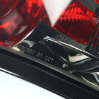 2003-2005 Toyota 4Runner Tail Lights (Chrome Housing/Smoked Lens)