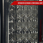 2005-2015 Nissan Armada LED Tail Lights (Chrome Housing/Smoked Lens)