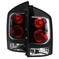 2005-2015 Nissan Armada Tail Lights (Matte Black Housing/Clear Lens)