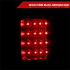 2005-2015 Nissan Armada V2 LED Tail Lights (Matte Black Housing/Clear Lens)