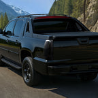 2007-2012 Chevrolet Avalanche LED Tail Lights (Glossy Black Housing/Smoked Lens)