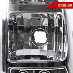 2007-2012 Chevrolet Avalanche LED Tail Lights (Chrome Housing/Clear Lens)