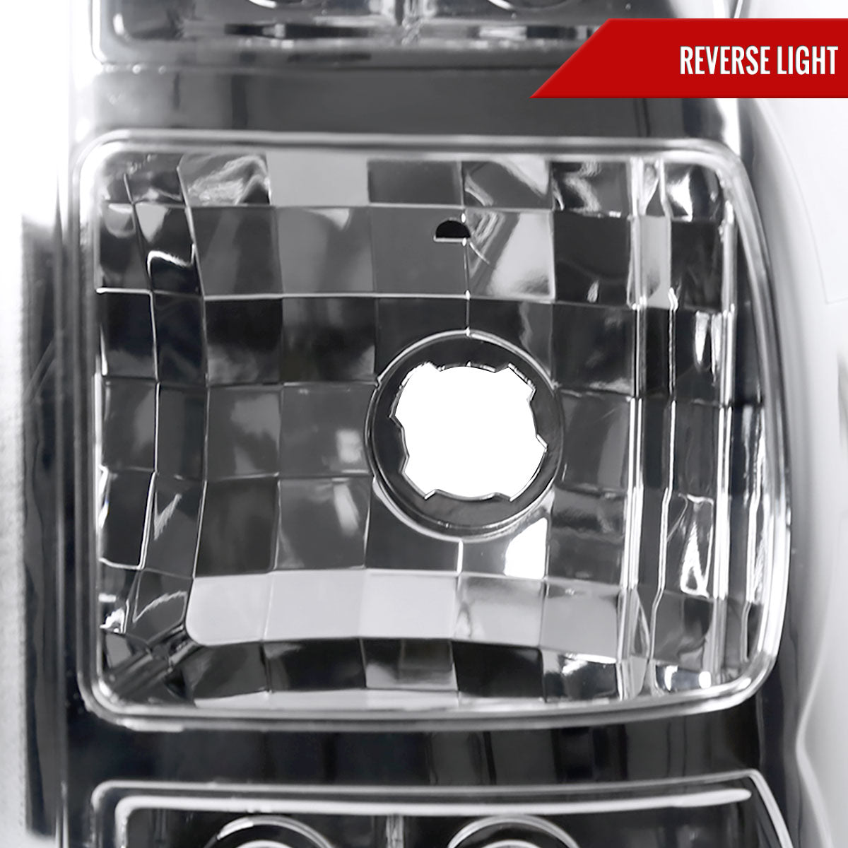2007-2012 Chevrolet Avalanche LED Tail Lights (Chrome Housing/Clear Lens)