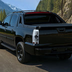 2007-2012 Chevrolet Avalanche LED Tail Lights (Chrome Housing/Clear Lens)