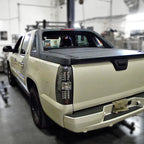 2007-2012 Chevrolet Avalanche LED Tail Lights (Matte Black Housing/Clear Lens)