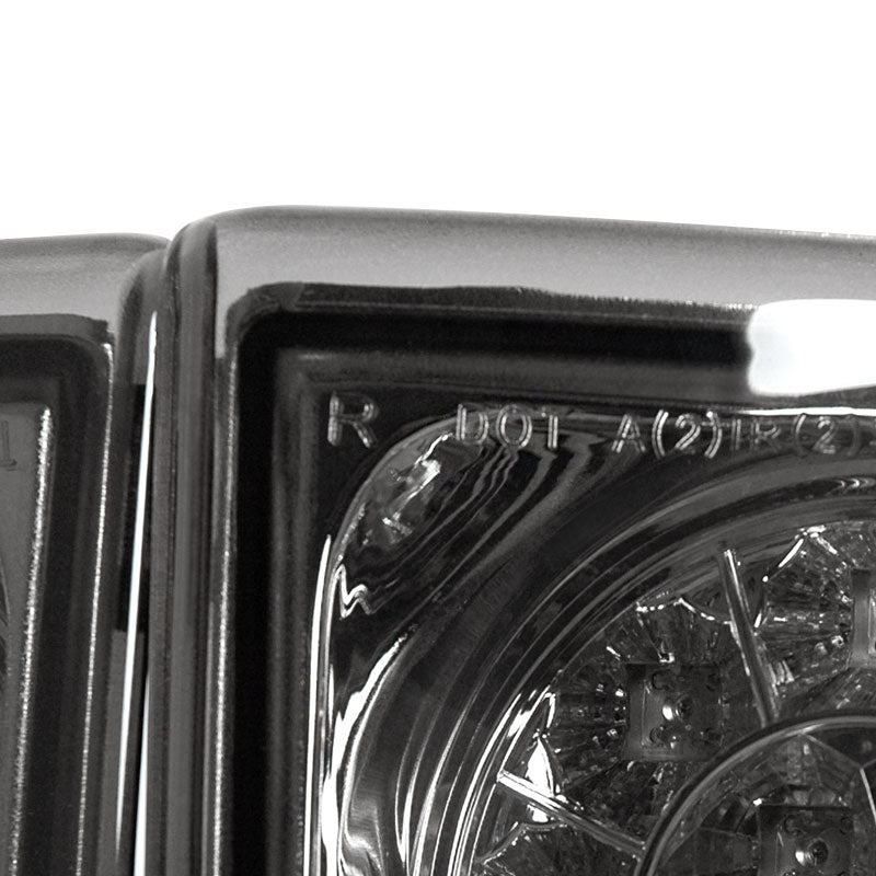 1995-2004 Chevrolet Blazer/S10 GMC Jimmy/Envoy Oldmosbile Bravada LED Tail Lights (Chrome Housing/Smoked Lens)