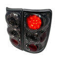 1995-2004 Chevrolet Blazer/S10 GMC Jimmy/Envoy Oldmosbile Bravada LED Tail Lights (Chrome Housing/Smoked Lens)