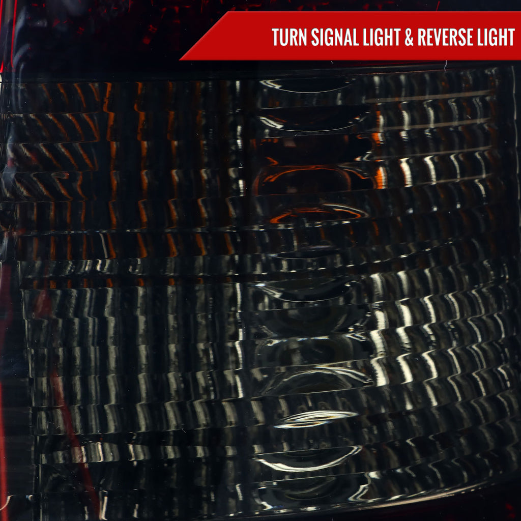 1998-2005 Mercedes Benz W163 M Class LED Tail Lights (Chrome Housing/Red Smoked Lens)
