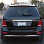2006-2011 Mercedes Benz W164 ML Class LED Tail Lights (Chrome Housing/Red Lens)