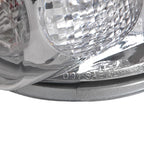 1988-2000 Chevrolet C/K C10/Silverado/Tahoe/Suburban GMC Sierra/Jimmy/Yukon Tail Lights (Chrome Housing/Clear Lens)