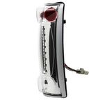 1988-2000 Chevrolet C/K C10/Silverado/Tahoe/Suburban GMC Sierra/Jimmy/Yukon LED Tail Lights (Chrome Housing/Clear Lens)